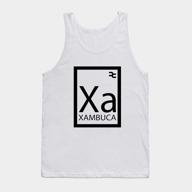 Xambuca Table of the Elements Tank Top by DISSIMULATA DESIGNS BY XAMBUCA